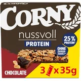 CORNY Nussriegel Schoko 3 x 35 g