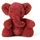 WWF Cub Club Ebu der Elefant 29 cm Rot