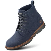 Giesswein Wool Craft Boot Men – Klassischer Schnürstiefel für Herren, Eleganter Merino Stiefel mit Rutschfester Sohle - 42 EU
