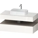 Duravit Waschtischunterschrank wandhängend „Qatego“ 120 × 60 × 55 cm