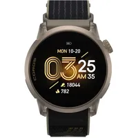 COROS Pace 4 GPS 43 mm Nylonarmband Schwarz 22 mm