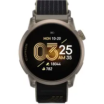 COROS Pace 4 GPS 43 mm Nylonarmband Schwarz 22 mm