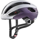 Uvex Rise CC 56-59 cm silver/plum matt