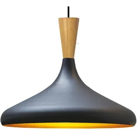 Bamyum Champion 1-flg. 35 cm rund schwarz Holz, Metall