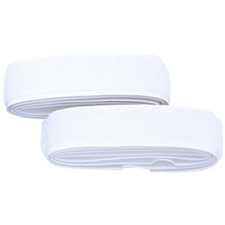 buttinette Klettverschlussband, selbstklebend, weiß, Breite: 2 cm, Inhalt: je 1 m