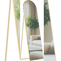 deluke Standspiegel MALAGA 50 x 160 cm Gold