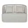 BIZZOTTO Cuyen Loungesofa sand/beige
