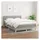 vidaXL Boxspringbett 140 x 200 cm Hellgrau