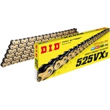DID Unisex-Adult 525VX3GB/110N Antriebskette, Gold & Schwarz, Taglia unica