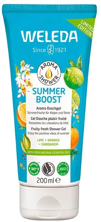 Weleda Aroma Shower Summer Boost - Aroma-Duschgel mit sommerfrischem Duft