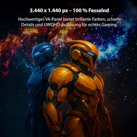 Odys XE34-UWQ-120 34" schwarz