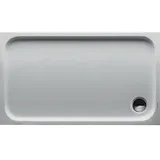 Duravit Rechteck-Duschwanne D-Code 120x70x8,5cm, Antislip, weiß