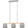 EGLO Mariel 3-flg. 19 cm rund grau/Natur