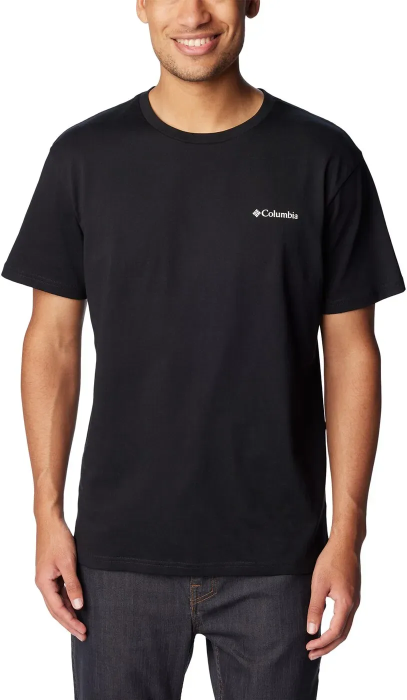 COLUMBIA CSC Basic Logo Short Sleeve BLACK, LC CSC BRANDED GRAPHIC XL