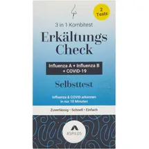 aspilos gmbh Aspilos Selbsttest Erkältungscheck Covid+Infl A+B