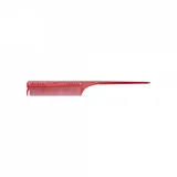 JRL PROFESSIONAL Fine Teeth Tail Comb 8.5" red