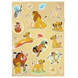KOMAR Dekosticker Lion King Circle of 50 x 70 cm