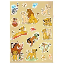 KOMAR Dekosticker Lion King Circle of 50 x 70 cm