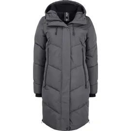 Oxmo Wintermantel Juna Grau XS