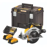 DeWalt DCS565S2T Akku-Handkreissäge 55 mm 18V 2x 3,5 Ah Powerstack