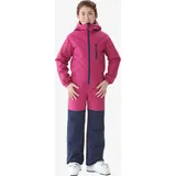 Schneeanzug Skianzug Kinder warm wasserdicht - 100 rosa/marineblau Gr. 152 - 12 Jahre