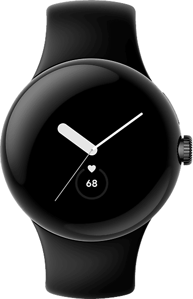 Pixel Watch Wi-Fi matte black Sportarmband obsidian