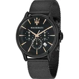 Maserati Herrenuhr Epoca Chronograph R8873618006 - Schwarz/Schwarz