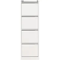 BISLEY Hängeregistraturschrank 41,3 x 62,2 x 132,1 cm weiß
