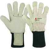 hase Arbeitshandschuhe Bremen-Super-Strickbund Größe 10, Rindnarbenleder