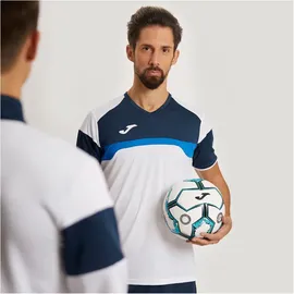 Joma Danubio III Kurzarm-set - White / Navy - 9-10 Jahre