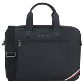Tommy Hilfiger Herren TH Central Slim Computer Bag AM0AM11579 Laptoptasche, Schwarz (Black) - Einheitsgröße