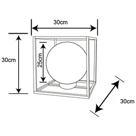 GLOBO Lighting Solarleuchte Metall schwarz, LED