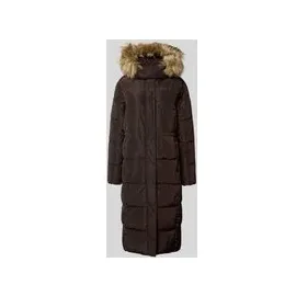 More & More Steppmantel mit Reißverschlusstaschen, Schoko, 40