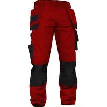 DASSY DASSY® Magnetic Arbeitshose rot/schwarz 56