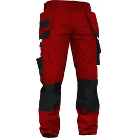 DASSY DASSY® Magnetic Arbeitshose rot/schwarz 56