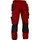 DASSY DASSY® Magnetic Arbeitshose rot/schwarz 56