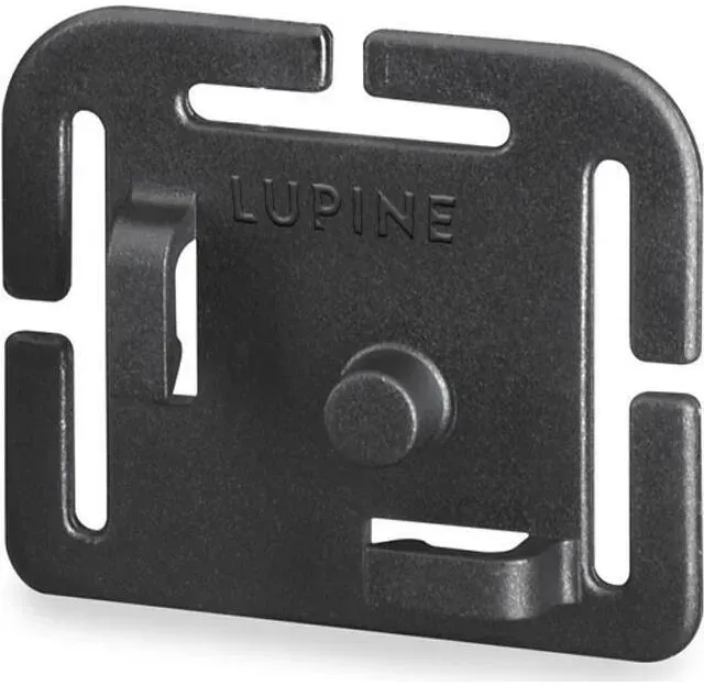 Lupine Frontclick Stirnband Kabelführung Platte neutral