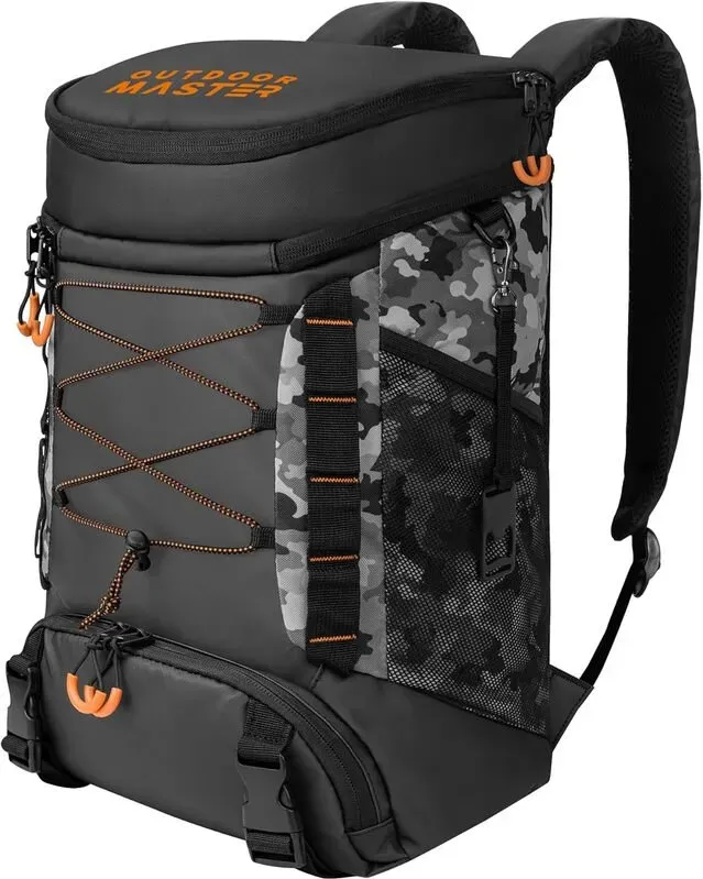 OutdoorMaster Kühlrucksack 26L Schwarz