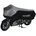 Motorrad Abdeckplane schwarz Größe XL