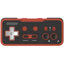 retro-bit Origin8 Wireless Controller Rot und Schwarz für Nintendo Switch