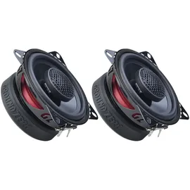 Ground Zero GZRF 4.0SQX – 100 mm 2-Wege Koaxial-Lautsprechersystem