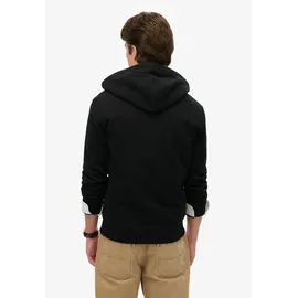 Superdry Essential Sweatjacke Herren Schwarz XL