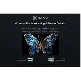 TCL 85P8K QLED TV (Flat, 85 Zoll / 215 cm, 4K, SMART TV)