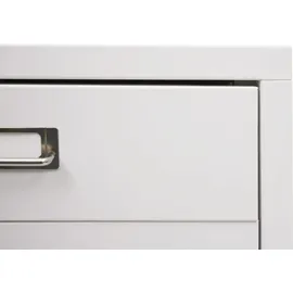 Mendler HWC-L49 Aktenschrank 55x40x41 cm weiß