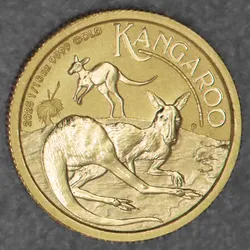 Goldmünze 1/10oz Känguru aktueller Jahrgang (Australien)