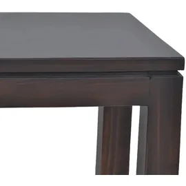 MiaMöbel Sitzhocker Ashoka 40 x 45 x 40 cm Braun