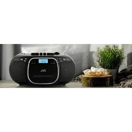 JVC RC-E451B, 1,6 kg, Schwarz,