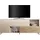 Home Affaire Sideboard HOME AFFAIRE "Monaco in Breite 241 cm, Anrichte mit Tür, Klappe und 2 Schubkästen", weiß (cashmere, eiche cadiz nb), B:241cm H:94cm T:42cm, Sideboards, Sideboard, Stauraumschrank – sanftes Schließen, edles Design, viel Platz