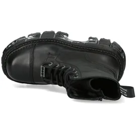 New Rock Stiefel MTANK083 C1 schwarz, - Schwarz - 39