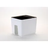 Plastia Blumenkasten 30 x 12 x 12 cm Weiß